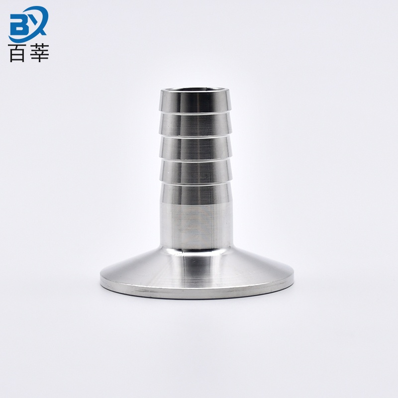 304不锈钢卫生级快装宝塔接头软管皮管卡箍卡盘接头50.5 64 77.5