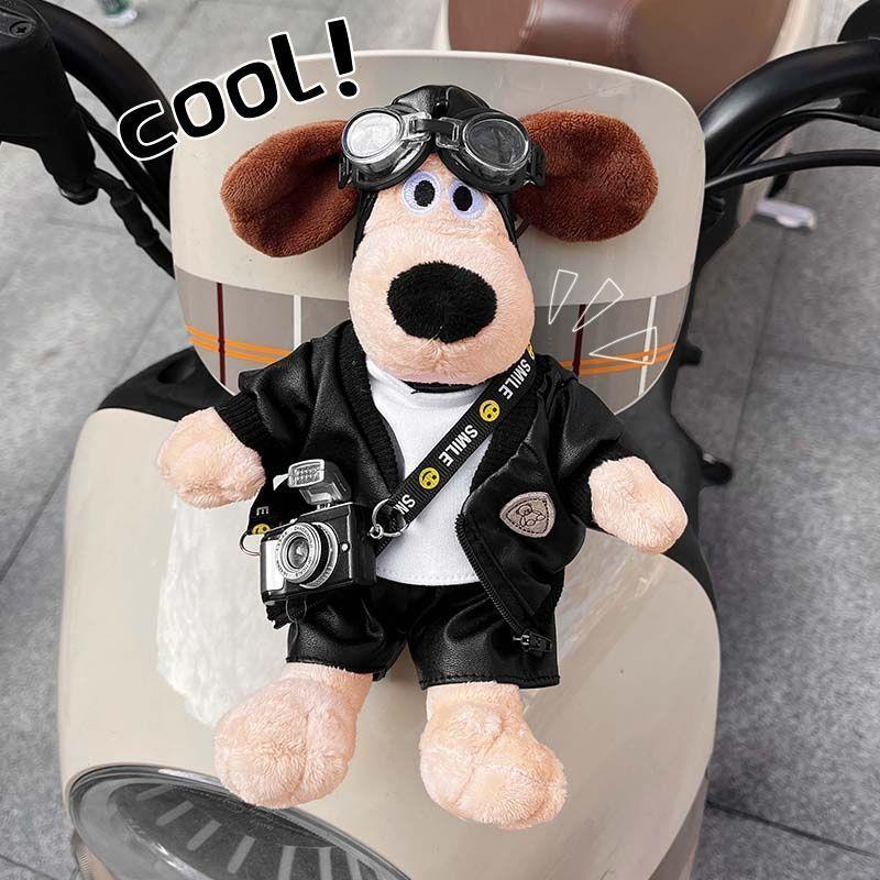 雪怡可爱卡通掌门狗后尾挂件