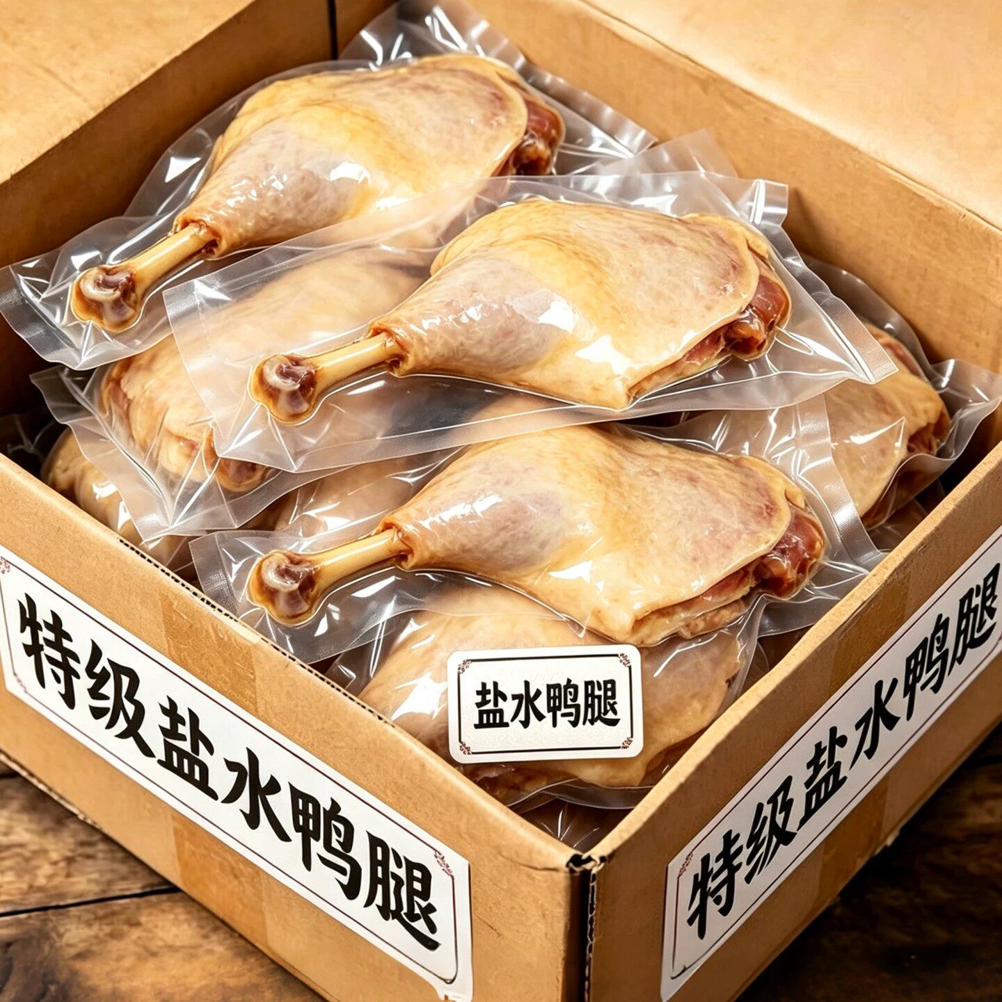 盐水鸭腿正宗南京风味开袋即熟肉类零食小吃卤味下酒菜整箱批发