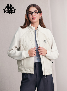 Kappa卡帕轻薄羽绒服女款新款冬防泼水保暖外套女K0F82YY30D