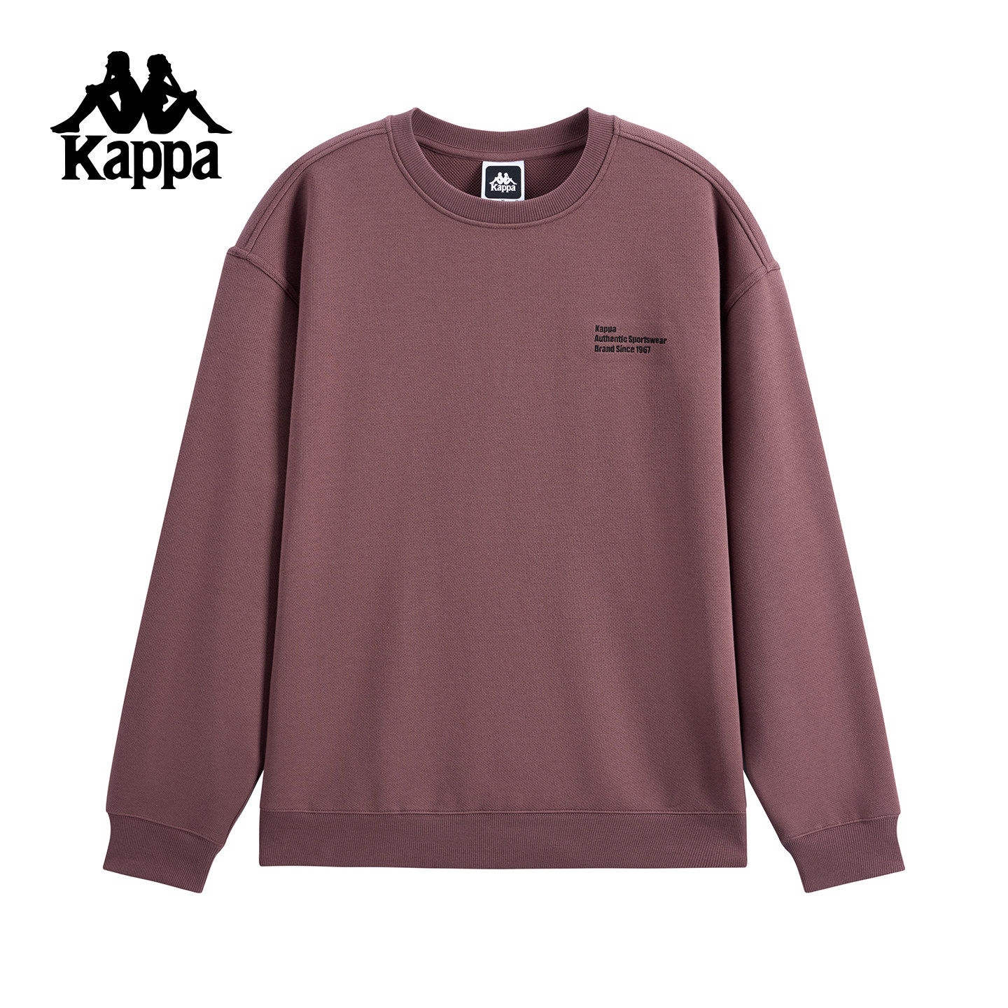 长袖宽松型百搭运动休闲常规圆领