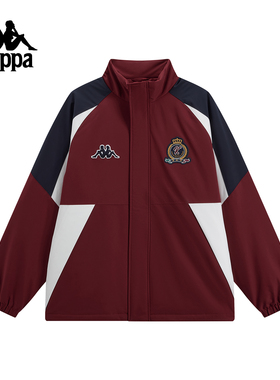 Kappa卡帕背靠背棉服男2025新款冬季立领运动休闲外套四防棉衣女