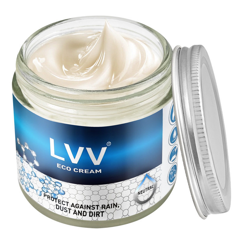 LVV进口皮革保养霜无色通用透明皮鞋皮包皮衣保养油黑色马丁靴