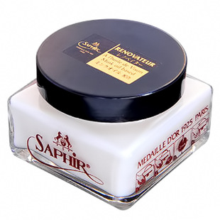 SAPHIR莎菲雅黑金RENOVATEUR滋润霜RENO清洁保养护理油皮鞋鞋乳