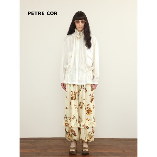 PETRECOR独立设计师官方店26秋冬 立领下摆抽绳夹克