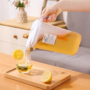 家用冰箱冷水壶夏天储水冰镇冷泡壶食品级大容量耐高温冷藏凉水壶
