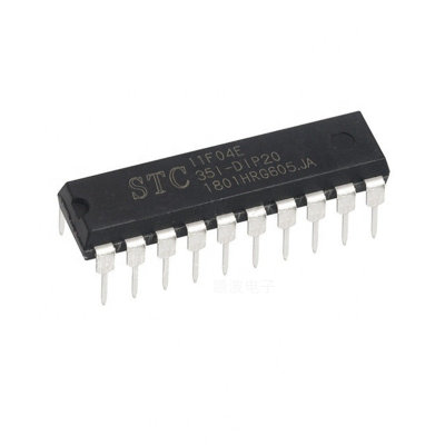 全新原装STC11F04E-35I-DIP20 单片机MCU 微控制器 IC芯片