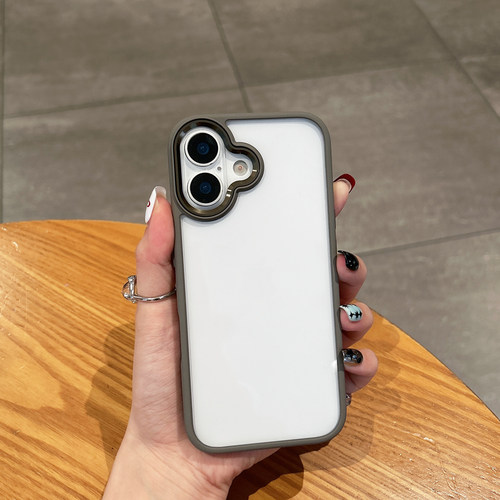 透明金属镜头框防摔iPhone17简约
