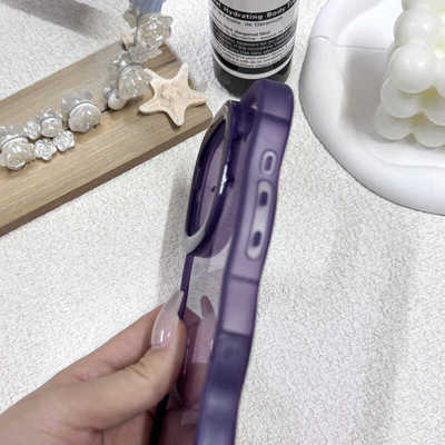 新款防摔15plus隐形硅胶苹果简约