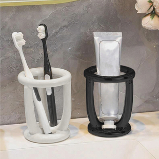 硅胶牙刷架手动牙刷底座化妆笔刷电动牙刷支架toothbrush holder