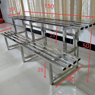 不锈钢花架阳台多层花架室内室外客厅阶梯式花架落地式大盆花架