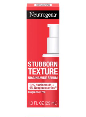 现货美国Neutrogena露得清纹理修复精华10%烟酰胺4%葡萄糖胺