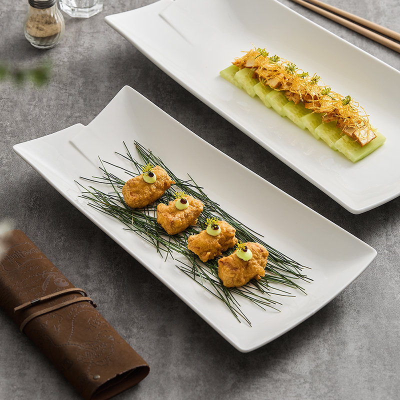 菜盘高级蒸鱼酒店特色中式长方形