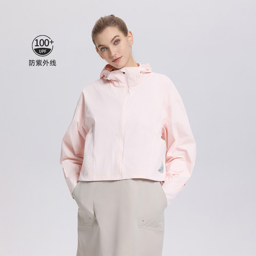 ICEPEAKUPF100防晒衣连帽夹克女