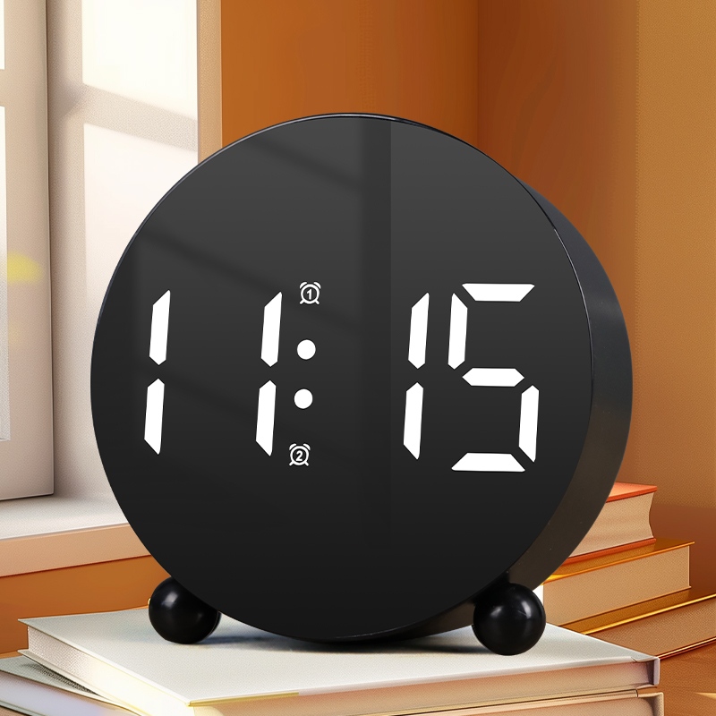 大数字显示】电子充电桌面小闹钟