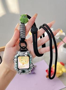 适用小天才电话手表表带Z10/Z9/Z8少年Z7A/Z6S巅峰Q1A/D2挂脖绳z5