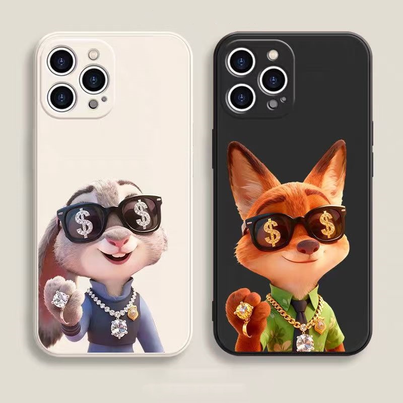 暴富朱迪尼克创意可爱防摔保护套