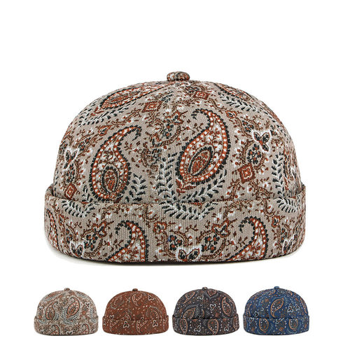 民族风帽子地主帽雅痞帽瓜皮帽