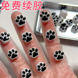 小鼻嘎捏捏乐diy材料包自制超迷你猫爪模具硅胶套装女孩解压玩具