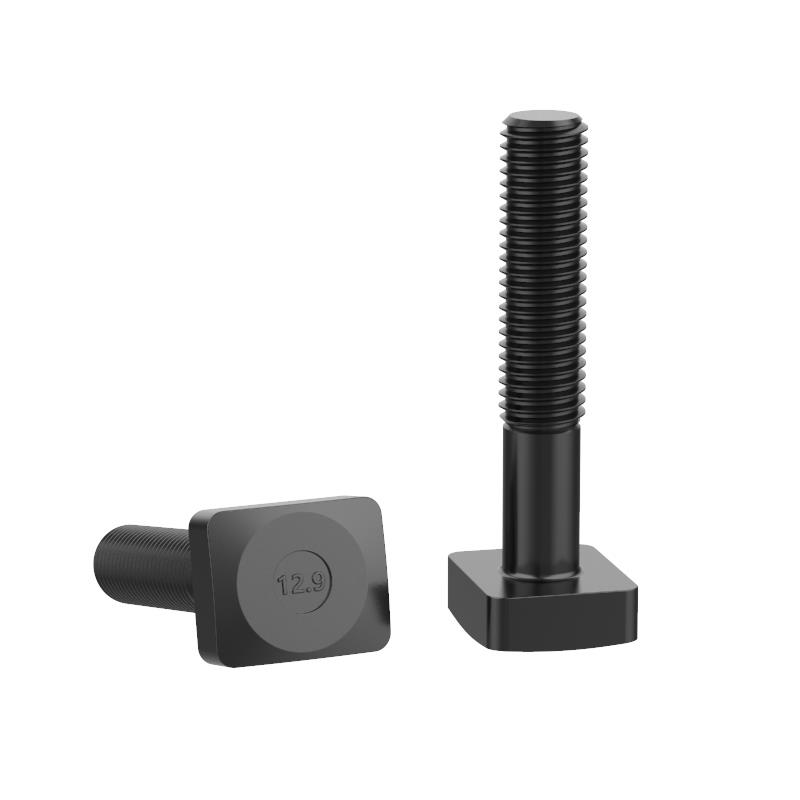 12.9级T型方头螺丝模具压板螺杆冲床机床t形螺栓M12M14M16M18-M30
