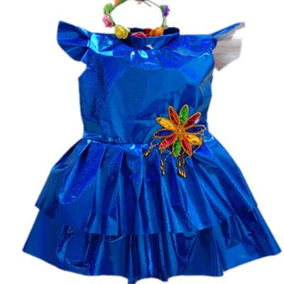 袋手工制作d衣服 走秀废品利用儿童环保时装秀服装男孩纸