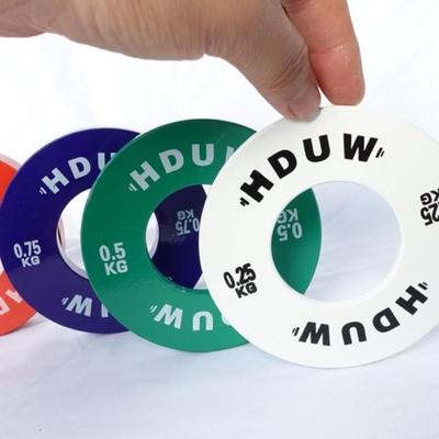 精准大孔钢制杠铃片HDUW牌