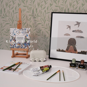 KINO奇诺儿童房摆件女孩现代轻奢小清新样板间小孩房间书桌装饰品