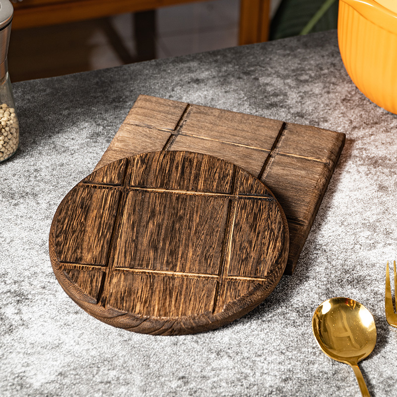 木质隔热垫砂锅隔热垫加厚餐垫大号锅垫防烫桌垫子防水杯垫盘