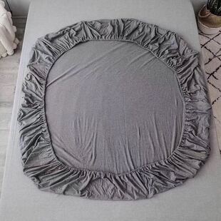 纯棉裸睡床笠裸睡级天竺棉单品床笠外贸品质双V人 1.8米 包邮