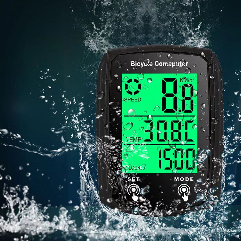 自行车码表公路j车骑行里程表山地单车迈速表测速器速度计时器装