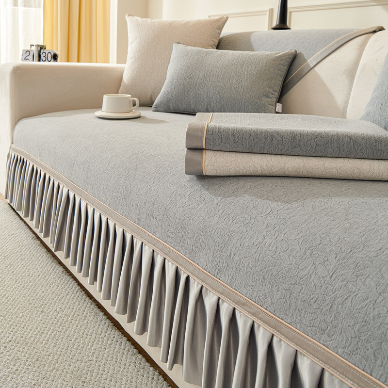 雪尼尔沙发垫四季通用2025新款皮沙发套罩防滑沙发盖布巾坐垫子,居家布艺,沙发垫,淘宝优惠券,粉丝福利购,淘宝优惠卷