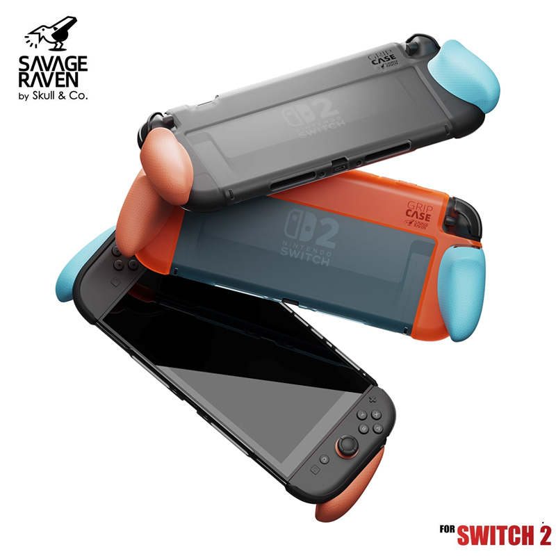 Skull & Co.任天堂Switch2掌机握把骷髅雾鸦不挡支架可直插NS2代