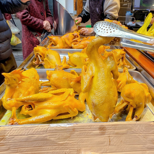 客家盐焗鸡即食下酒菜年货礼