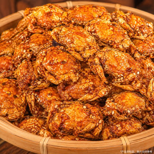 餐饮商用香辣即食小海蟹
