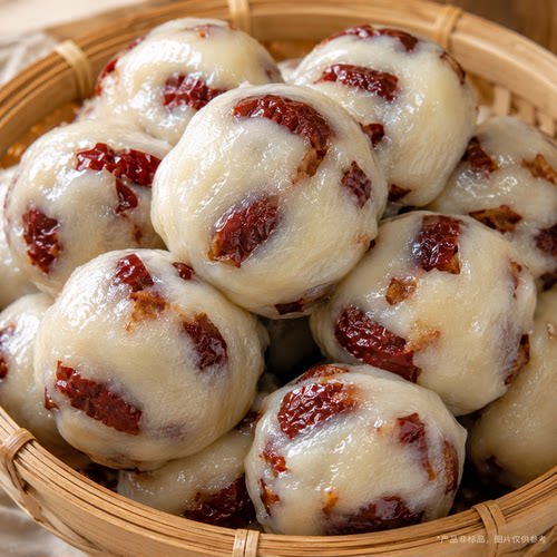 红枣糯米年糕软糯香甜速食充饥