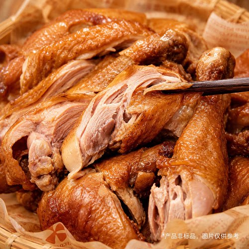 德州风味扒鸡鲜嫩肉质家庭自热