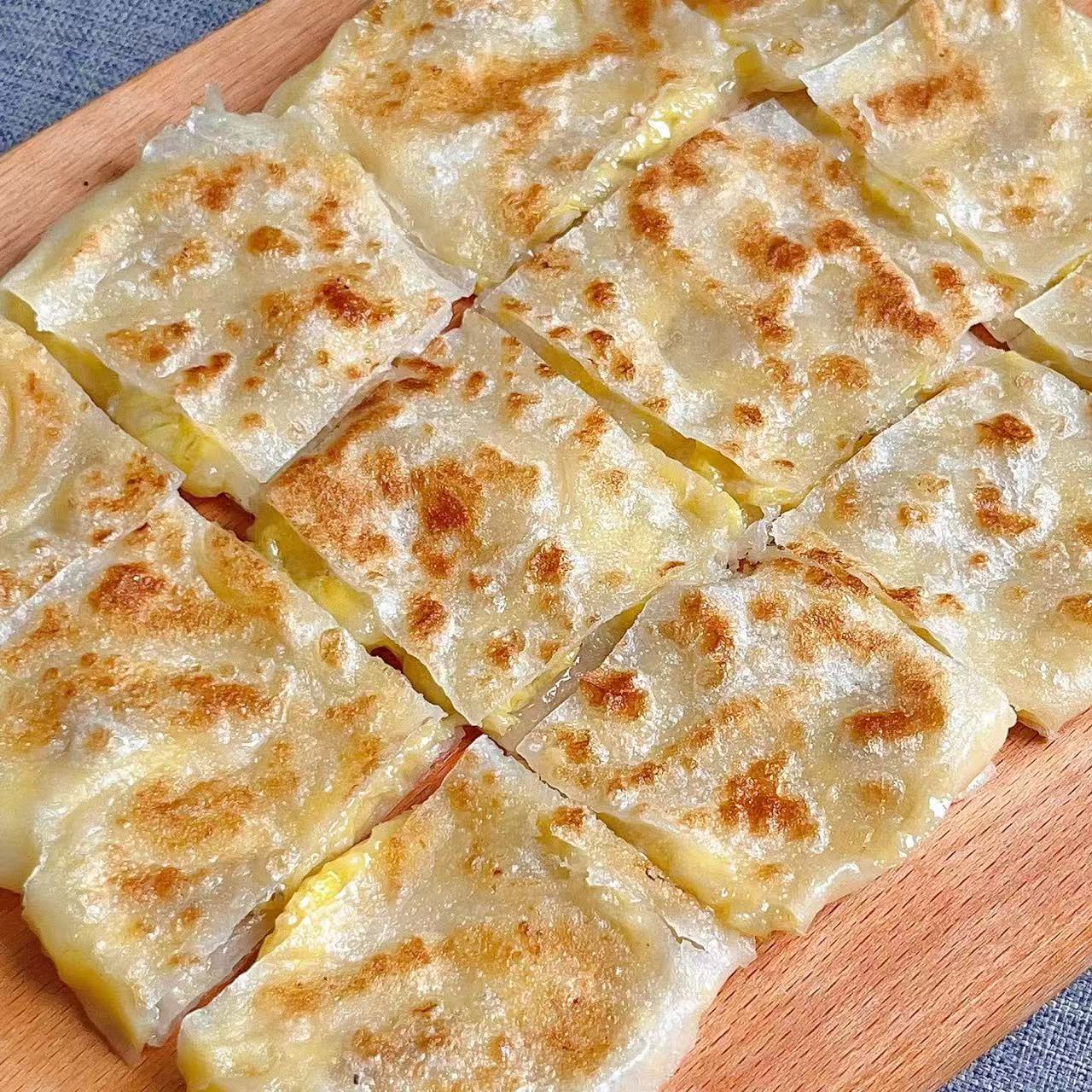 【儿童早餐】飞饼黄油手抓冷冻饼上班族加热即食学生早餐上学方便