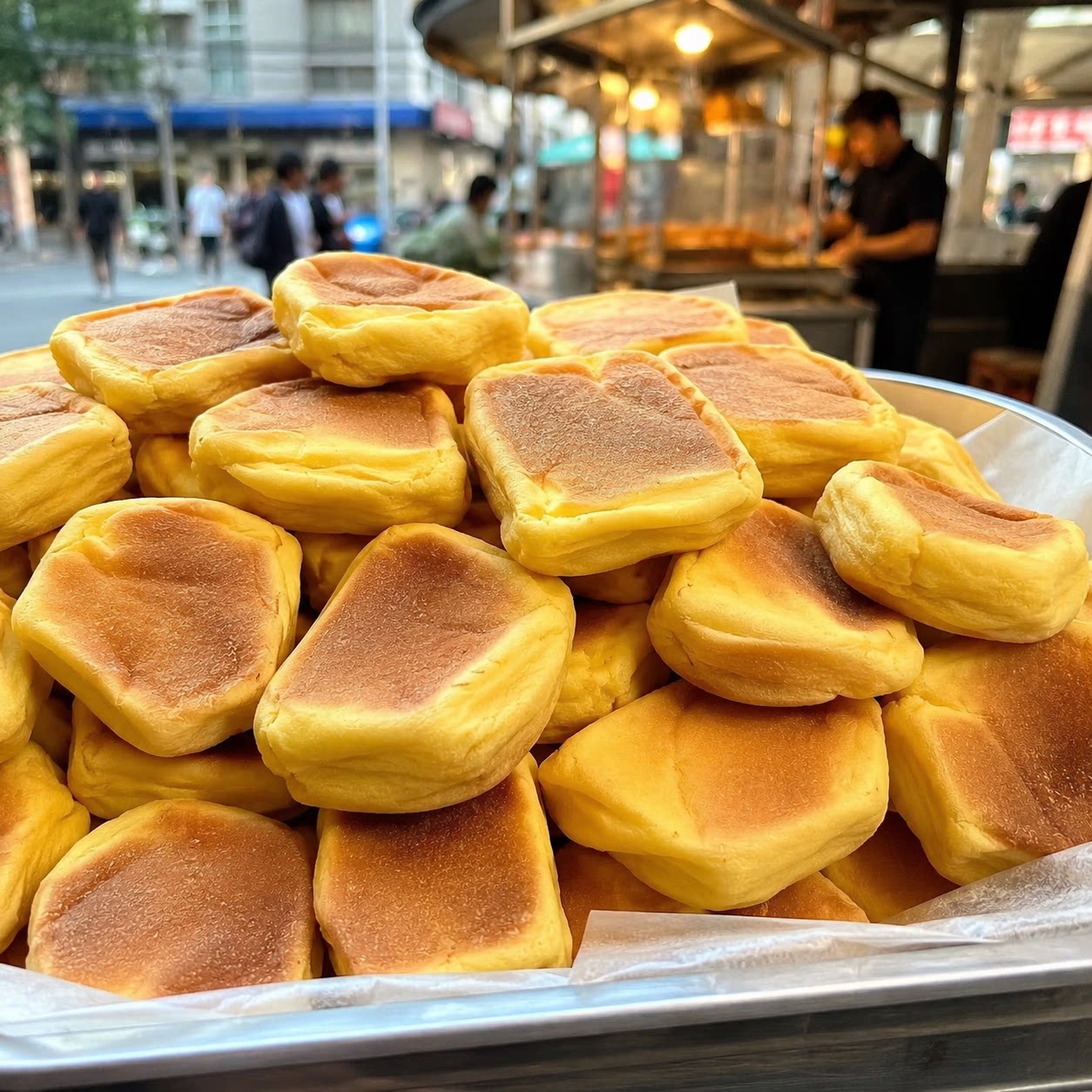 【餐饮同款】南瓜巧饼南瓜红枣味老式中式糕点压缩馍艮啾啾蓬松