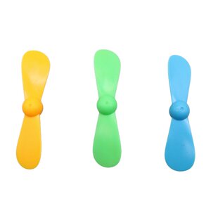 86mm软二叶桨风扇叶130/140/180/300电机马达孔2mm/1.5mm螺旋CE67