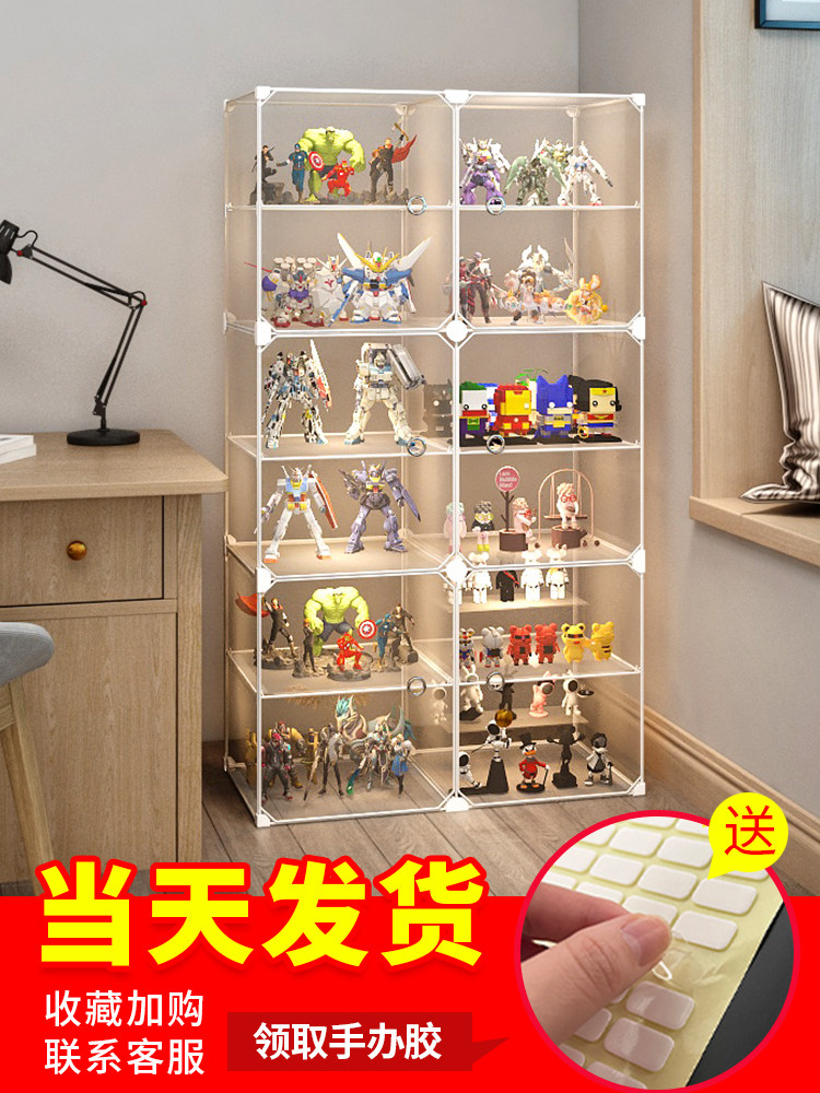 乐高手办收纳盒家用摆件防尘箱放积木仿亚克力透明玩具架展示柜子属于什么档次？