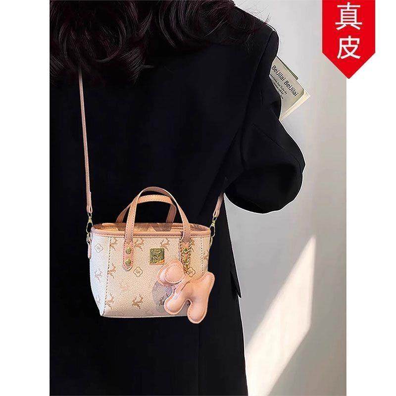 法国潮流小众设计手提包包女2025夏季新款时尚高级百搭斜挎水桶包,箱包皮具/热销女包/男包,通用款女包,淘宝优惠券,粉丝福利购,淘宝优惠卷
