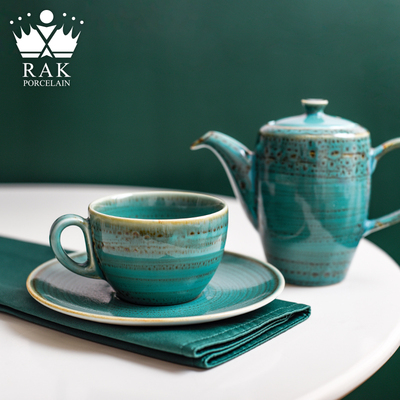 阿联酋进口RAK意式手冲拉花浓缩咖啡杯碟壶礼盒套装结婚杯子礼物