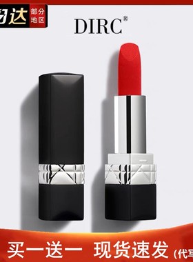 正品新版DIRC口红烈焰蓝金丝绒哑光999持久不掉色滋润学生初学者