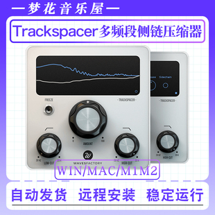 Wavesfactory Trackspacer-多频段强大精确侧链压缩器插件WiN/MAC
