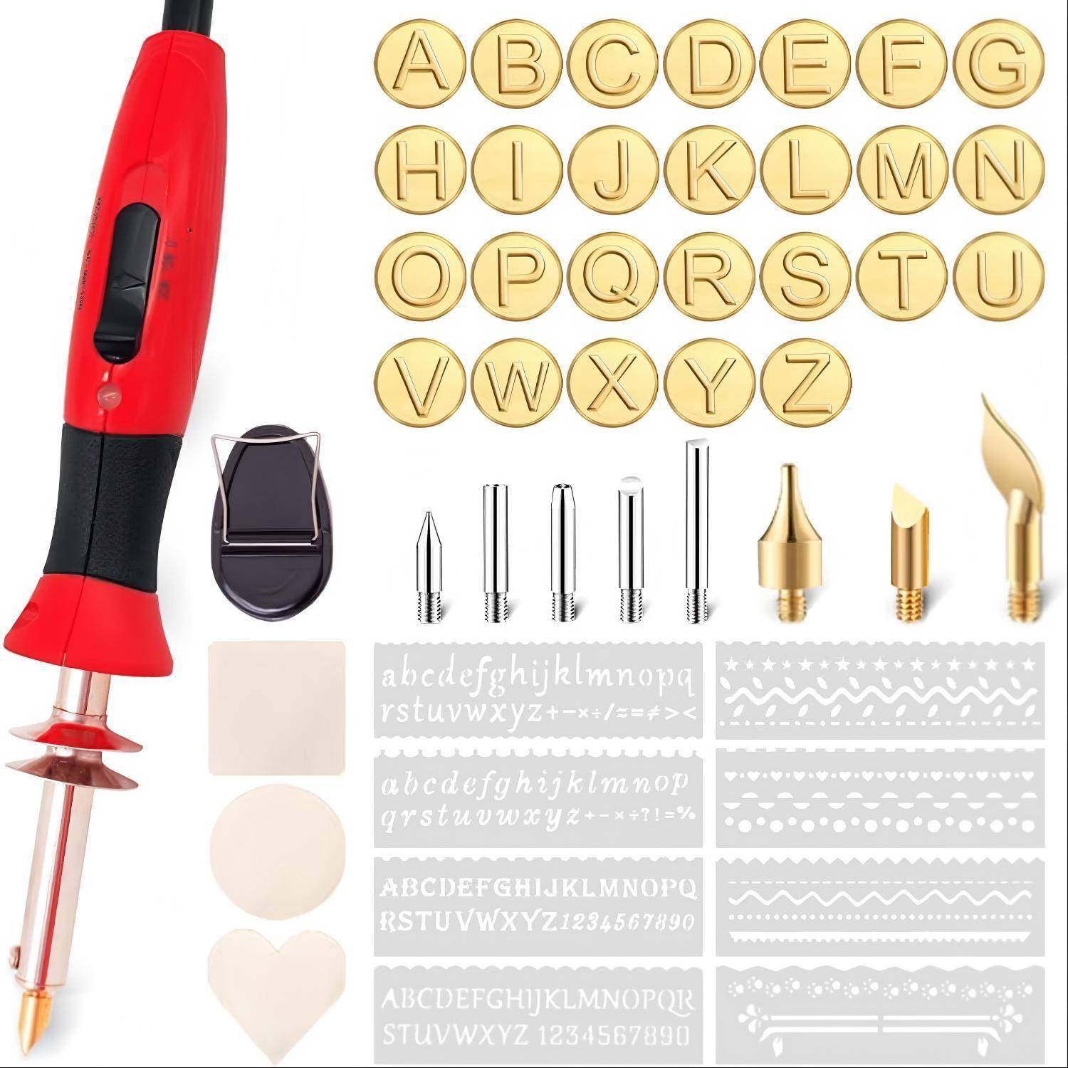 专业木刻工具专业木刻笔烙画笔套装26个字母温度可调,农机/农具/农膜,其它农用工具,淘宝优惠券,粉丝福利购,淘宝优惠卷