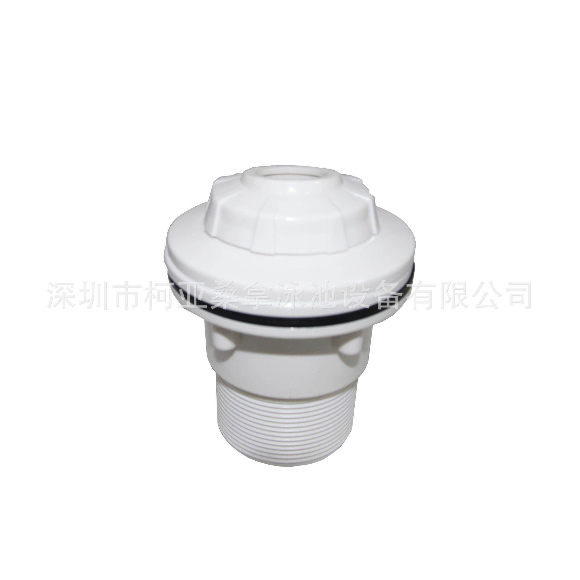 适用胶膜池泳池塑料水口喷咀胶膜池喷嘴2828V（公英制通用）