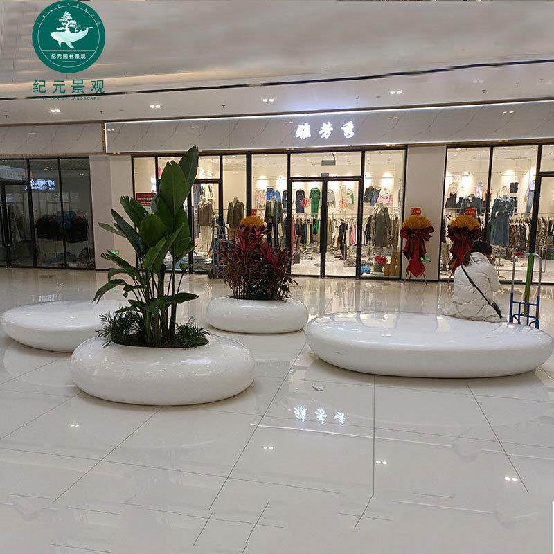 新款玻璃钢休闲椅商场购物中心公共花盆坐凳组商贸城美陈休息座椅,农机/农具/农膜,其它农用工具,淘宝优惠券,粉丝福利购,淘宝优惠卷