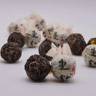 【曼松乔木】春茶生茶龙珠 10年老料