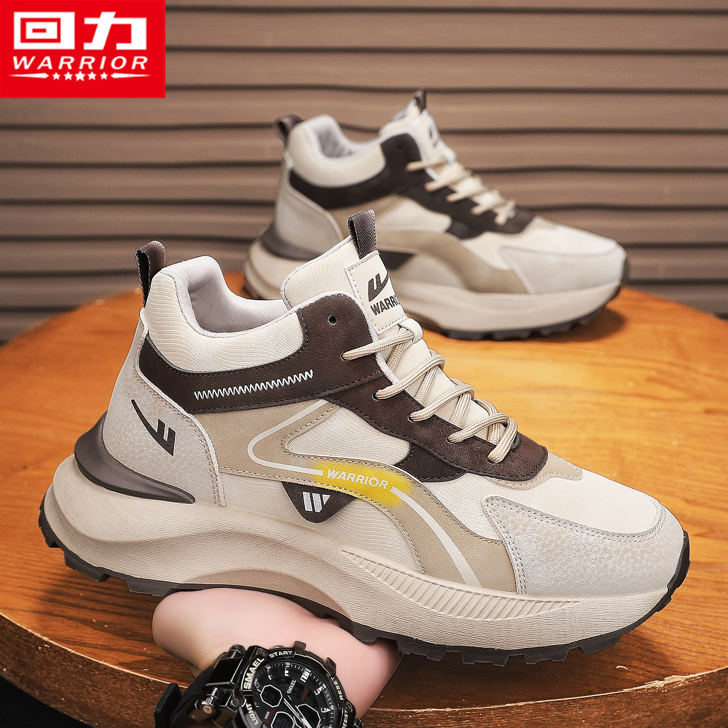 回力官方旗舰店运动跑步老爹男鞋