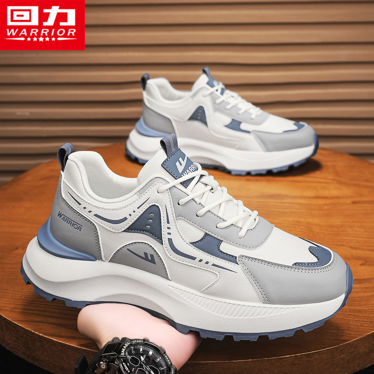 回力官方旗舰店运动跑步老爹男鞋